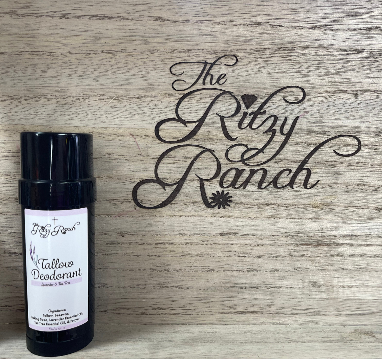 Lavender and Tea Tree Tallow Deodorant