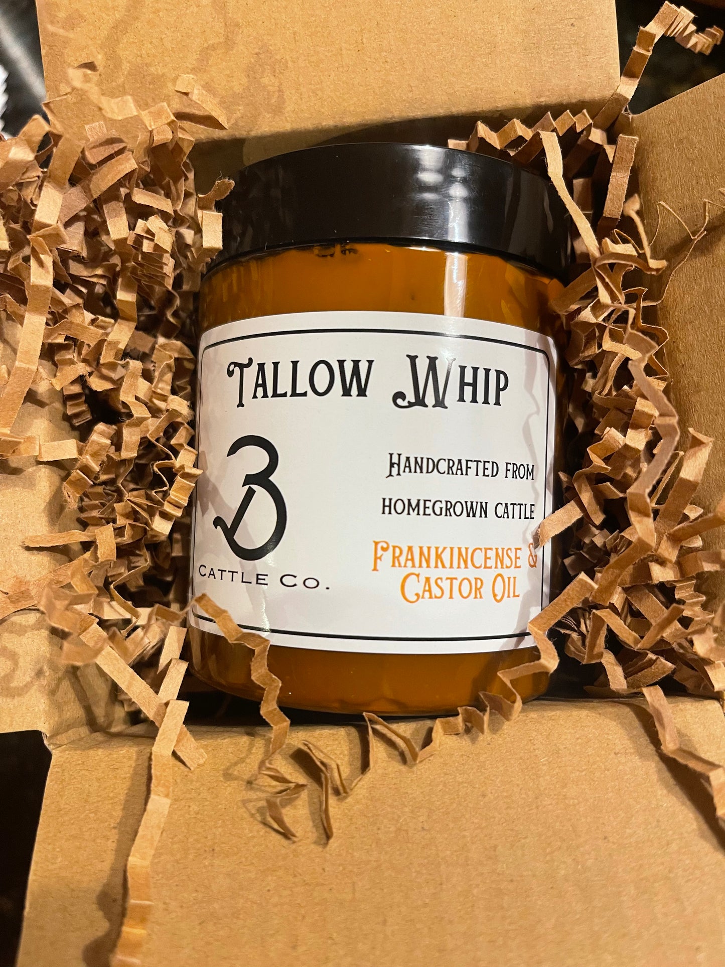 Frankincense & Castor Oil Tallow Whip