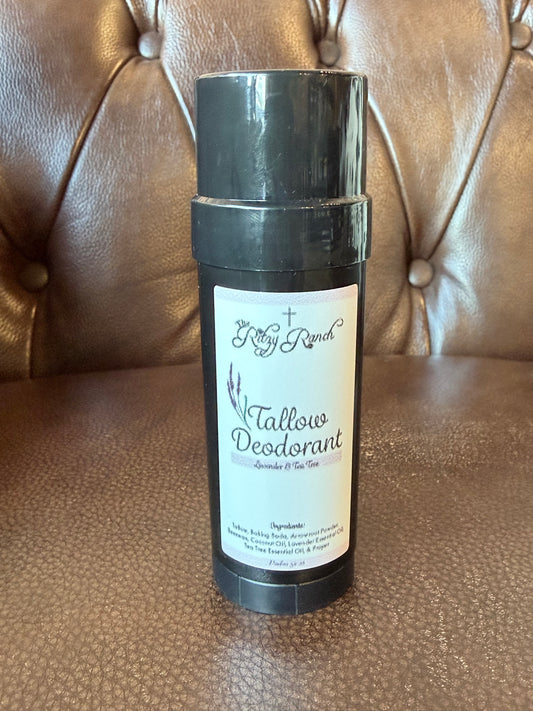 Lavender and Tea Tree Tallow Deodorant