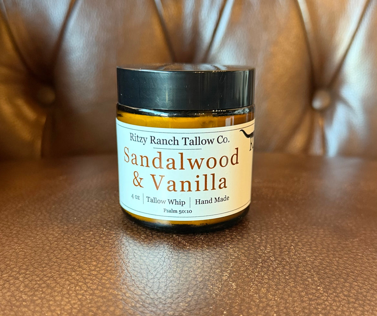 Sandalwood & Vanilla Tallow Whip