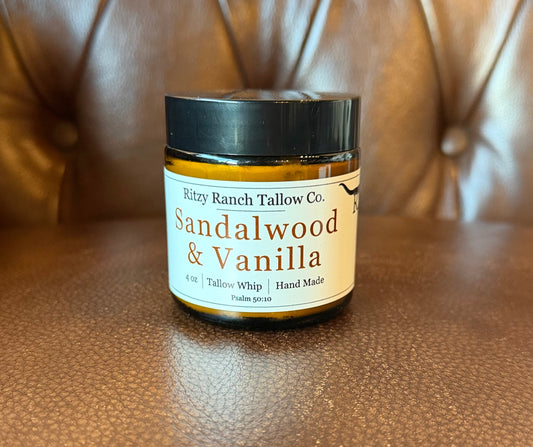 Sandalwood & Vanilla Tallow Whip